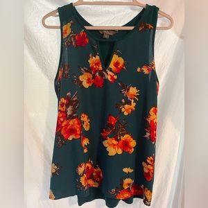 41 HAWTHORN Embry Mixed Material Top size Large